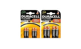 24 Duracell piller - AA ve / veya AAA